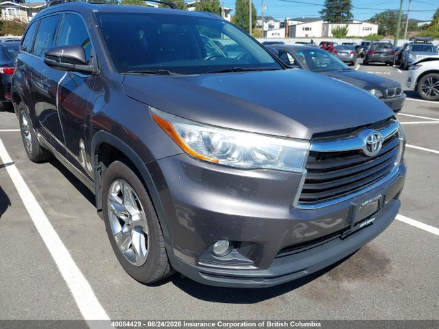 Aukcja sprzedaży 2016 Toyota Highlander Limited/ltd Platinum, vin: 5TDDKRFH7GS314247, numer aukcji: 40084429