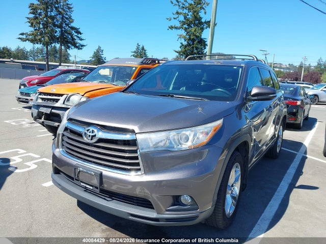 40084429 :رقم المزاد ، 5TDDKRFH7GS314247 vin ، 2016 Toyota Highlander Limited/ltd Platinum مزاد بيع