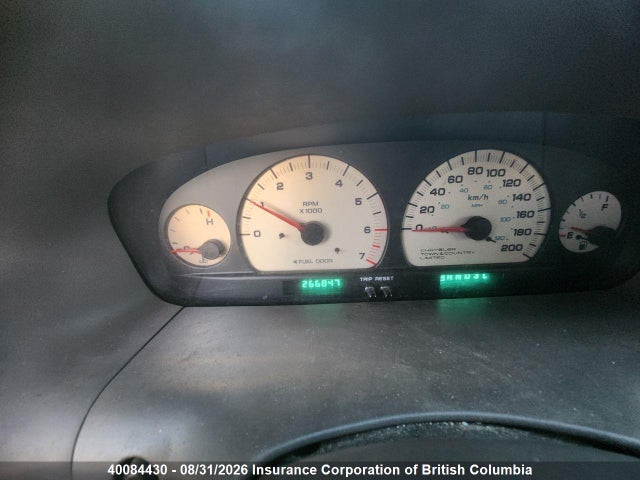 Продажа на аукционе авто 2000 Chrysler Town & Country Limited, vin: 1C4GP64L2YB713340, номер лота: 40084430