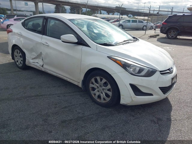 Hyundai Elantra Se/sport/limited 2014 5NPDH4AE9EH504973 главное изображение