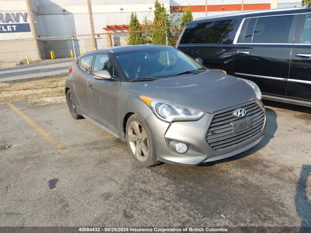 2013 Hyundai Veloster Turbo W/matte Grey მანქანა იყიდება აუქციონზე, vin: KMHTC6AE4DU180093, აუქციონის ნომერი: 40084432