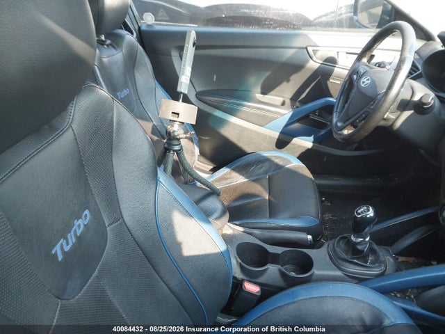 Продажа на аукционе авто 2013 Hyundai Veloster Turbo W/matte Grey, vin: KMHTC6AE4DU180093, номер лота: 40084432