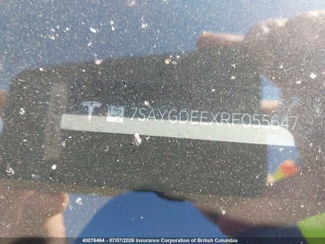 Продажа на аукционе авто 2024 Tesla Model Y, vin: 7SAYGDEEXRF055647, номер лота: 40076464