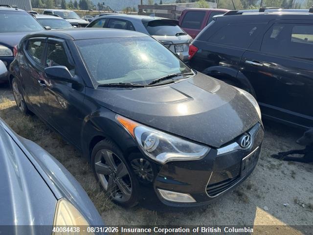 Продаж на аукціоні авто 2012 Hyundai Veloster, vin: KMHTC6AD9CU078794, номер лоту: 40084438