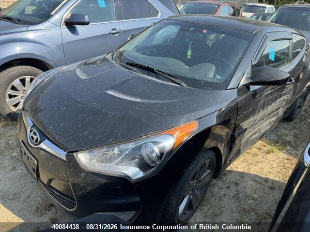 2012 Hyundai Veloster მანქანა იყიდება აუქციონზე, vin: KMHTC6AD9CU078794, აუქციონის ნომერი: 40084438