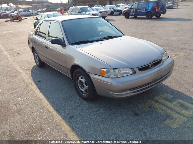 2000 Toyota Corolla Ve/ce/le მანქანა იყიდება აუქციონზე, vin: 2T1BR12E9YC786427, აუქციონის ნომერი: 40084443