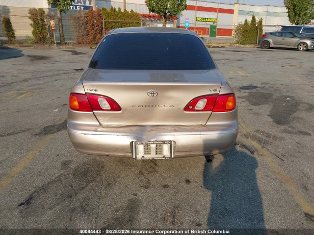 2000 Toyota Corolla Ve/ce/le მანქანა იყიდება აუქციონზე, vin: 2T1BR12E9YC786427, აუქციონის ნომერი: 40084443