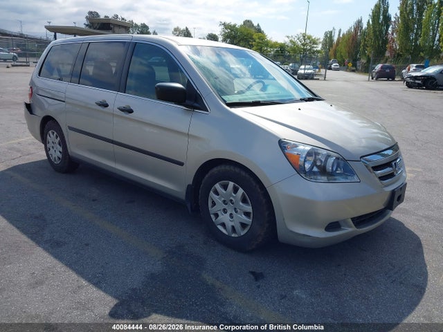 Продаж на аукціоні авто 2006 Honda Odyssey Lx, vin: 5FNRL38206B511062, номер лоту: 40084444