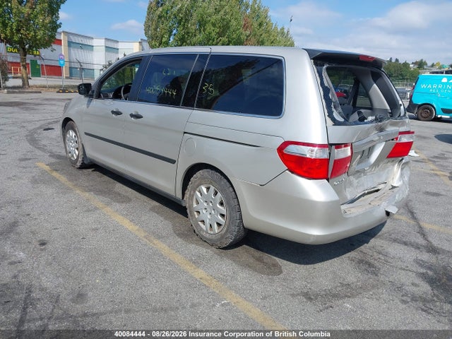 Продажа на аукционе авто 2006 Honda Odyssey Lx, vin: 5FNRL38206B511062, номер лота: 40084444