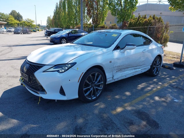 Продаж на аукціоні авто 2021 Lexus Rc, vin: JTHSZ5DC2M5010584, номер лоту: 40084451
