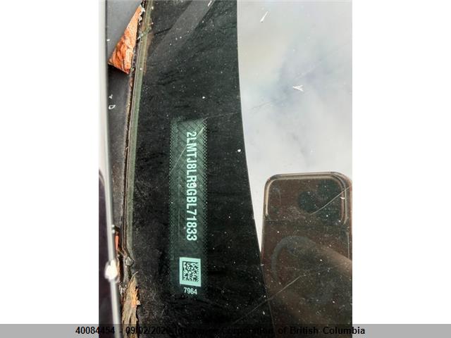 2LMTJ8LR9GBL71833 Lincoln MKX