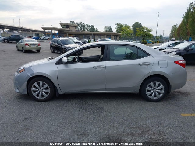 40084460 :رقم المزاد ، 2T1BURHE1FC292273 vin ، 2015 Toyota Corolla L/le/le Pls/prm/s/s Pls مزاد بيع