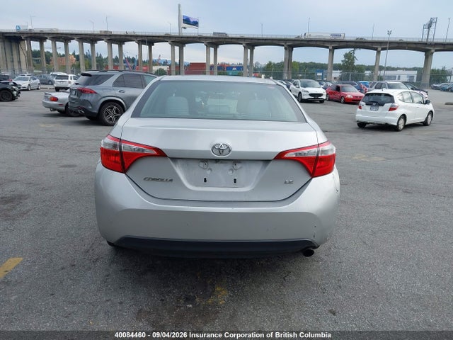 40084460 :رقم المزاد ، 2T1BURHE1FC292273 vin ، 2015 Toyota Corolla L/le/le Pls/prm/s/s Pls مزاد بيع
