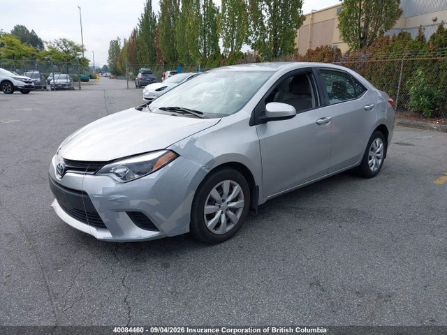 40084460 :رقم المزاد ، 2T1BURHE1FC292273 vin ، 2015 Toyota Corolla L/le/le Pls/prm/s/s Pls مزاد بيع