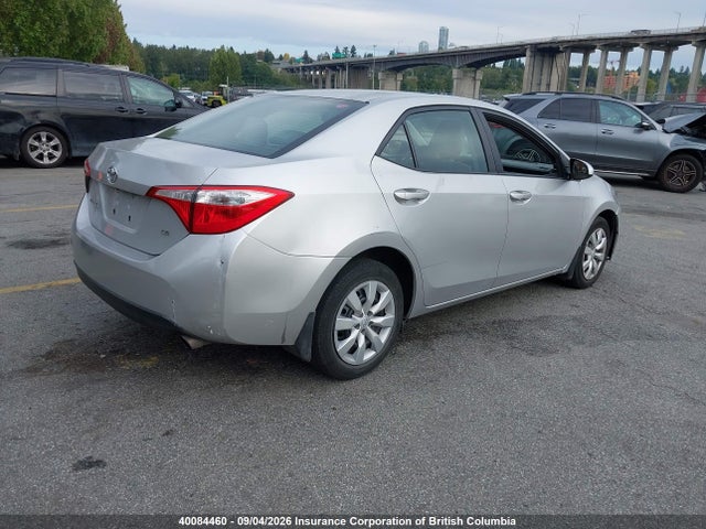 40084460 :رقم المزاد ، 2T1BURHE1FC292273 vin ، 2015 Toyota Corolla L/le/le Pls/prm/s/s Pls مزاد بيع
