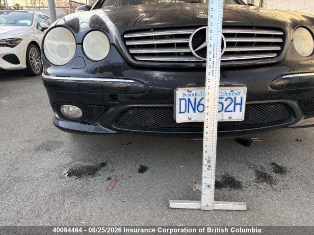 2004 Mercedes-benz Cl 55 Amg მანქანა იყიდება აუქციონზე, vin: WDBPJ74J24A042370, აუქციონის ნომერი: 40084464