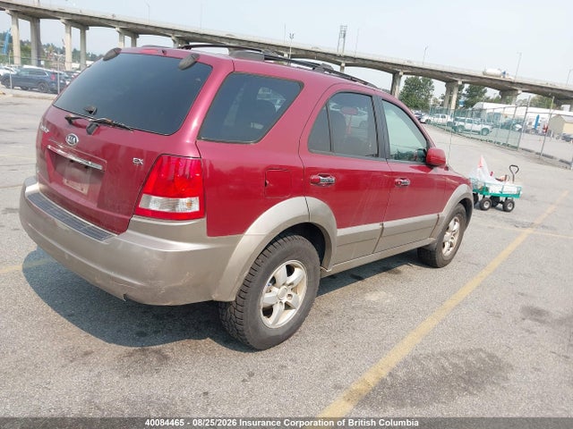 2006 Kia Sorento Ex/lx მანქანა იყიდება აუქციონზე, vin: KNDJC733065558257, აუქციონის ნომერი: 40084465