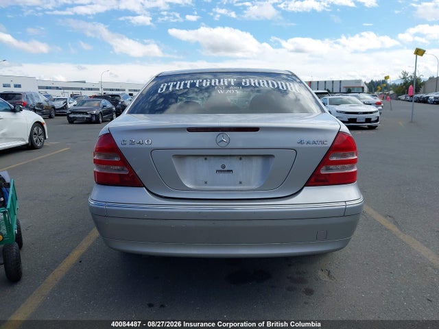 Продажа на аукционе авто 2004 Mercedes-benz C 240 4matic, vin: WDBRF81J54F450384, номер лота: 40084487