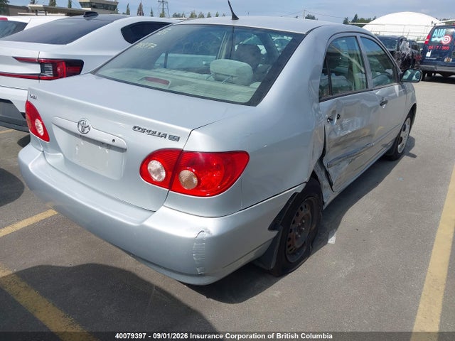 2006 Toyota Corolla Ce/le/s მანქანა იყიდება აუქციონზე, vin: 2T1BR32EX6C691447, აუქციონის ნომერი: 40079397