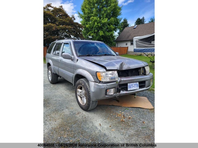Aukcja sprzedaży 2001 Infiniti Qx4, vin: JNRDR07Y21W101543, numer aukcji: 40084502