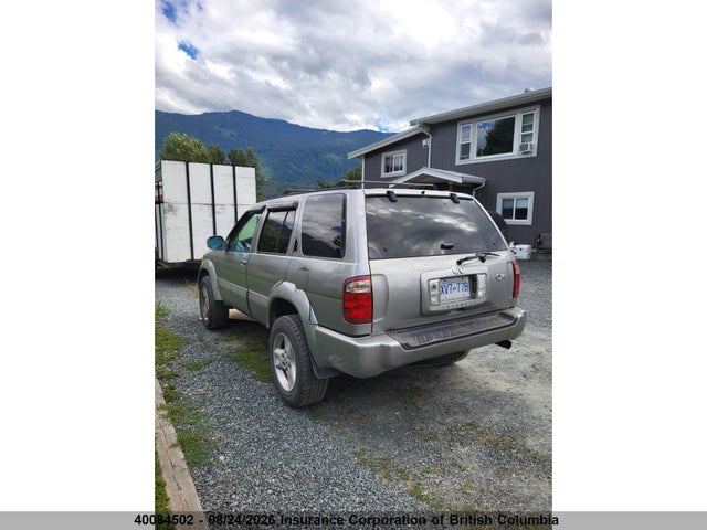 Aukcja sprzedaży 2001 Infiniti Qx4, vin: JNRDR07Y21W101543, numer aukcji: 40084502