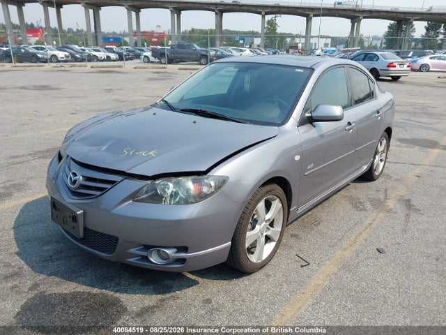 Продажа на аукционе авто 2004 Mazda Mazda3 Gt/gx, vin: JM1BK123141205844, номер лота: 40084519