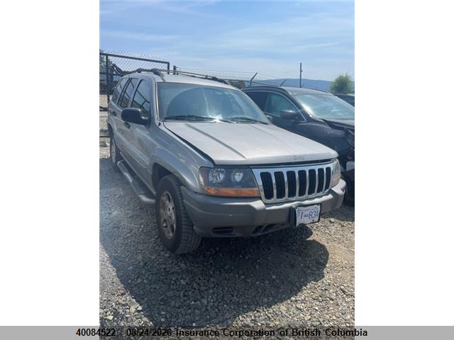 Продаж на аукціоні авто 2000 Jeep Grand Cherokee Laredo, vin: 1J4GW48S8YC233591, номер лоту: 40084522