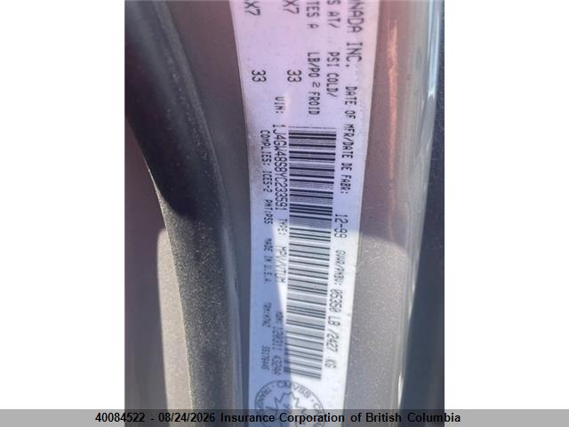 Продаж на аукціоні авто 2000 Jeep Grand Cherokee Laredo, vin: 1J4GW48S8YC233591, номер лоту: 40084522
