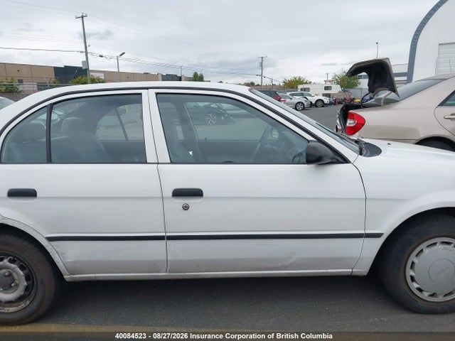 Aukcja sprzedaży 1998 Toyota Tercel Ce, vin: JT2BC53L0W0323033, numer aukcji: 40084523