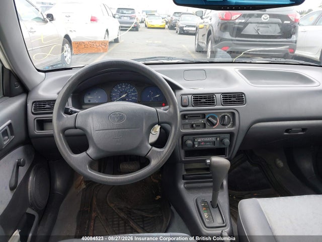 Aukcja sprzedaży 1998 Toyota Tercel Ce, vin: JT2BC53L0W0323033, numer aukcji: 40084523