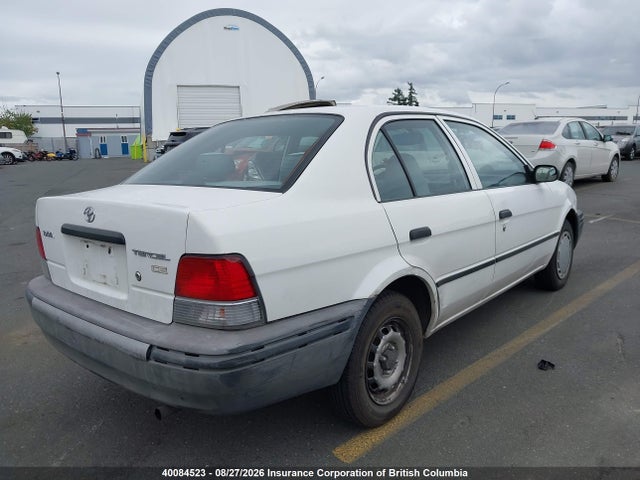 Aukcja sprzedaży 1998 Toyota Tercel Ce, vin: JT2BC53L0W0323033, numer aukcji: 40084523