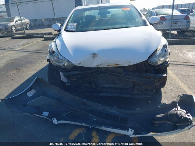 Продажа на аукционе авто 2016 Hyundai Elantra Se/sport/limited, vin: KMHDH4AHXGU590521, номер лота: 40078036