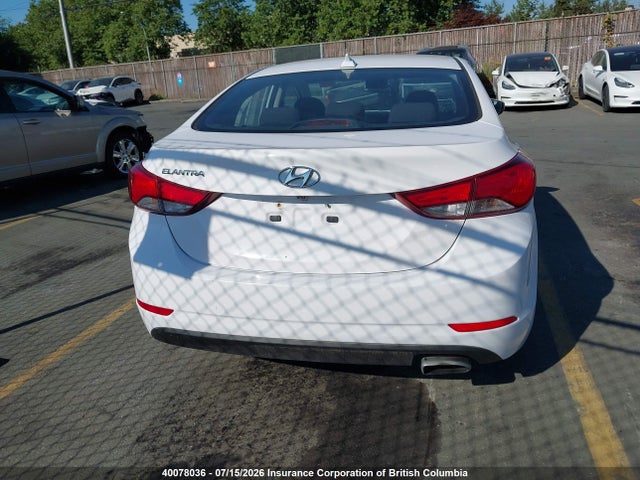 Продажа на аукционе авто 2016 Hyundai Elantra Se/sport/limited, vin: KMHDH4AHXGU590521, номер лота: 40078036