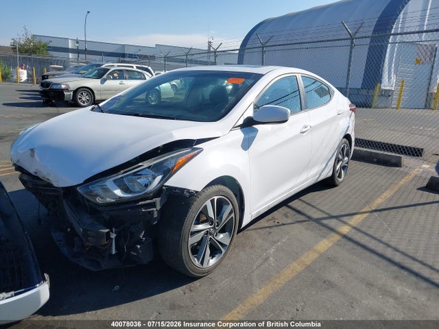 Продажа на аукционе авто 2016 Hyundai Elantra Se/sport/limited, vin: KMHDH4AHXGU590521, номер лота: 40078036