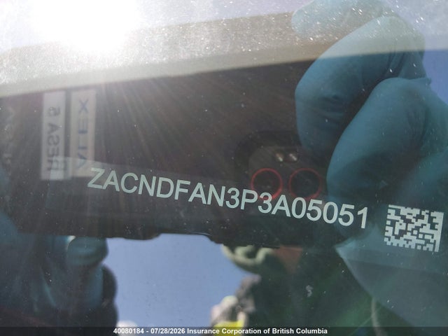 ZACNDFAN3P3A05051 Dodge Hornet Gt