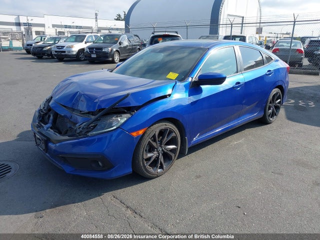 Honda Civic 2020 2HGFC2F88LH005667 Image 2