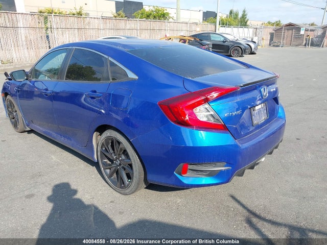 Honda Civic 2020 2HGFC2F88LH005667 Image 3