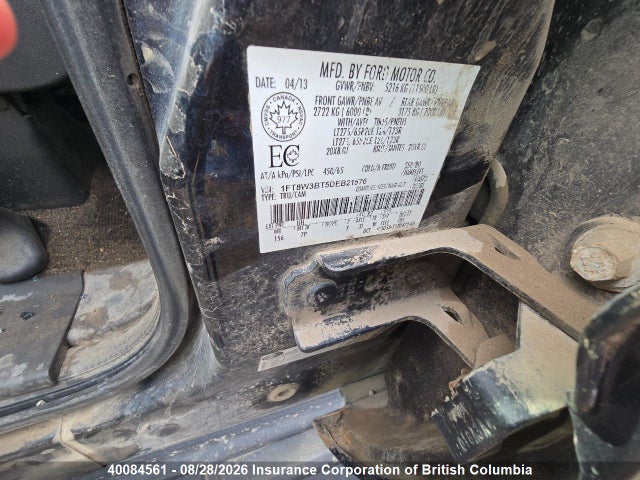 Продажа на аукционе авто 2013 Ford F350, vin: 1FT8W3BT5DEB21576, номер лота: 40084561