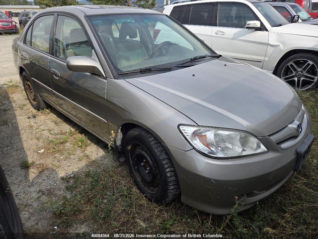 Aukcja sprzedaży 2005 Honda Civic, vin: 2HGES16655H037115, numer aukcji: 40084564