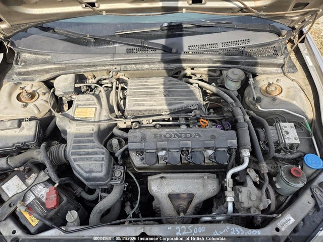 Aukcja sprzedaży 2005 Honda Civic, vin: 2HGES16655H037115, numer aukcji: 40084564