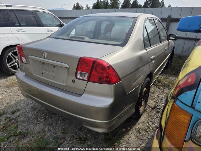 Aukcja sprzedaży 2005 Honda Civic, vin: 2HGES16655H037115, numer aukcji: 40084564