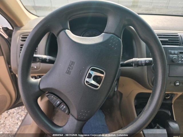 Aukcja sprzedaży 2005 Honda Civic, vin: 2HGES16655H037115, numer aukcji: 40084564