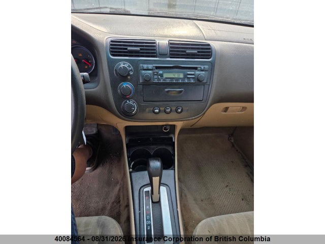 Aukcja sprzedaży 2005 Honda Civic, vin: 2HGES16655H037115, numer aukcji: 40084564