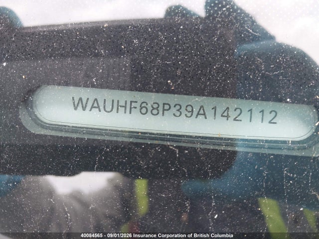 Aukcja sprzedaży 2009 Audi A3, vin: WAUHF68P39A142112, numer aukcji: 40084565