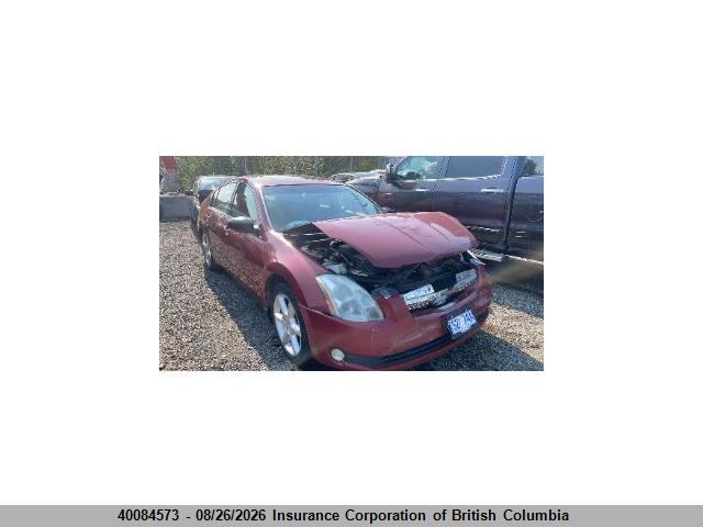 Aukcja sprzedaży 2004 Nissan Maxima Se/sl, vin: 1N4BA41E04C822427, numer aukcji: 40084573