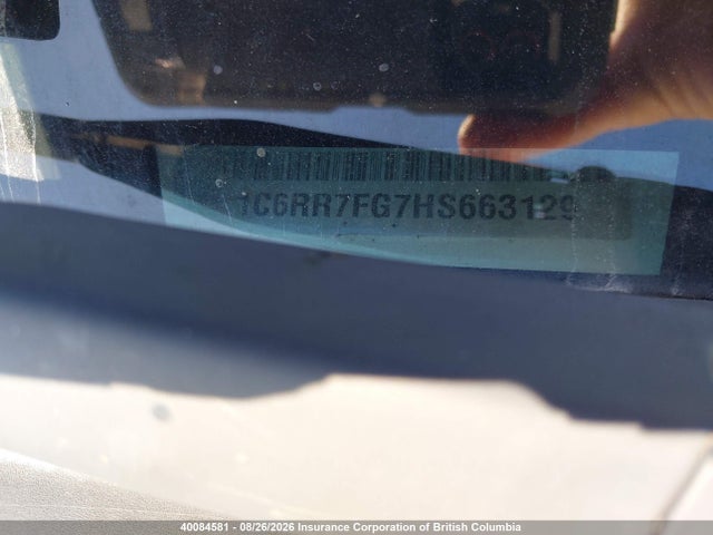 RAM 1500 St 2017 1C6RR7FG7HS663129 Image 18