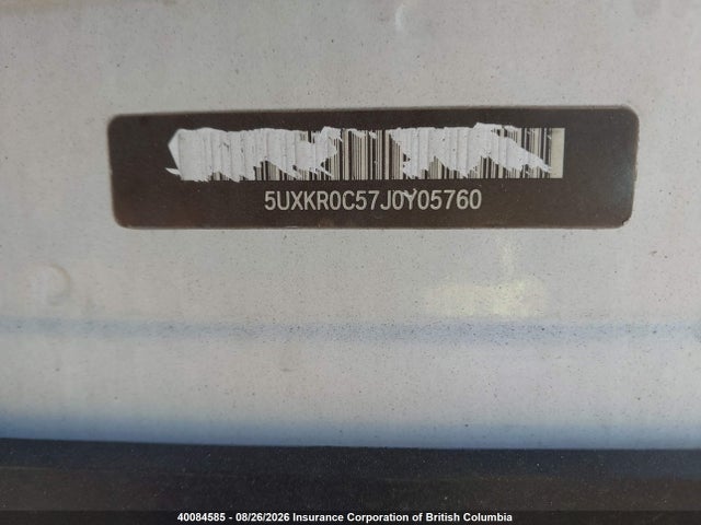 BMW X5 2018 5UXKR0C57J0Y05760 Image 18