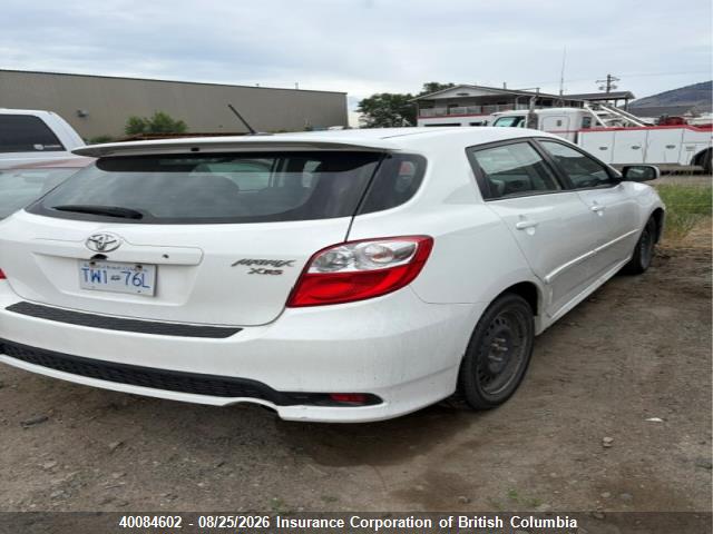 40084602 :رقم المزاد ، 2T1ME4EE6BC006666 vin ، 2011 Toyota Matrix Xrs مزاد بيع