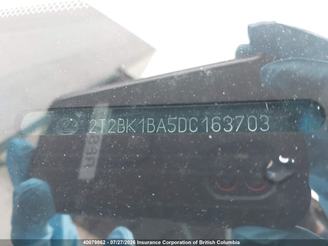40079862 :رقم المزاد ، 2T2BK1BA5DC163703 vin ، 2013 Lexus Rx 350/base/f Sport مزاد بيع