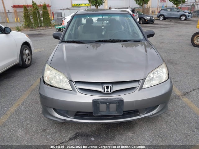 Продажа на аукционе авто 2005 Honda Civic, vin: 2HGES15385H047225, номер лота: 40084610